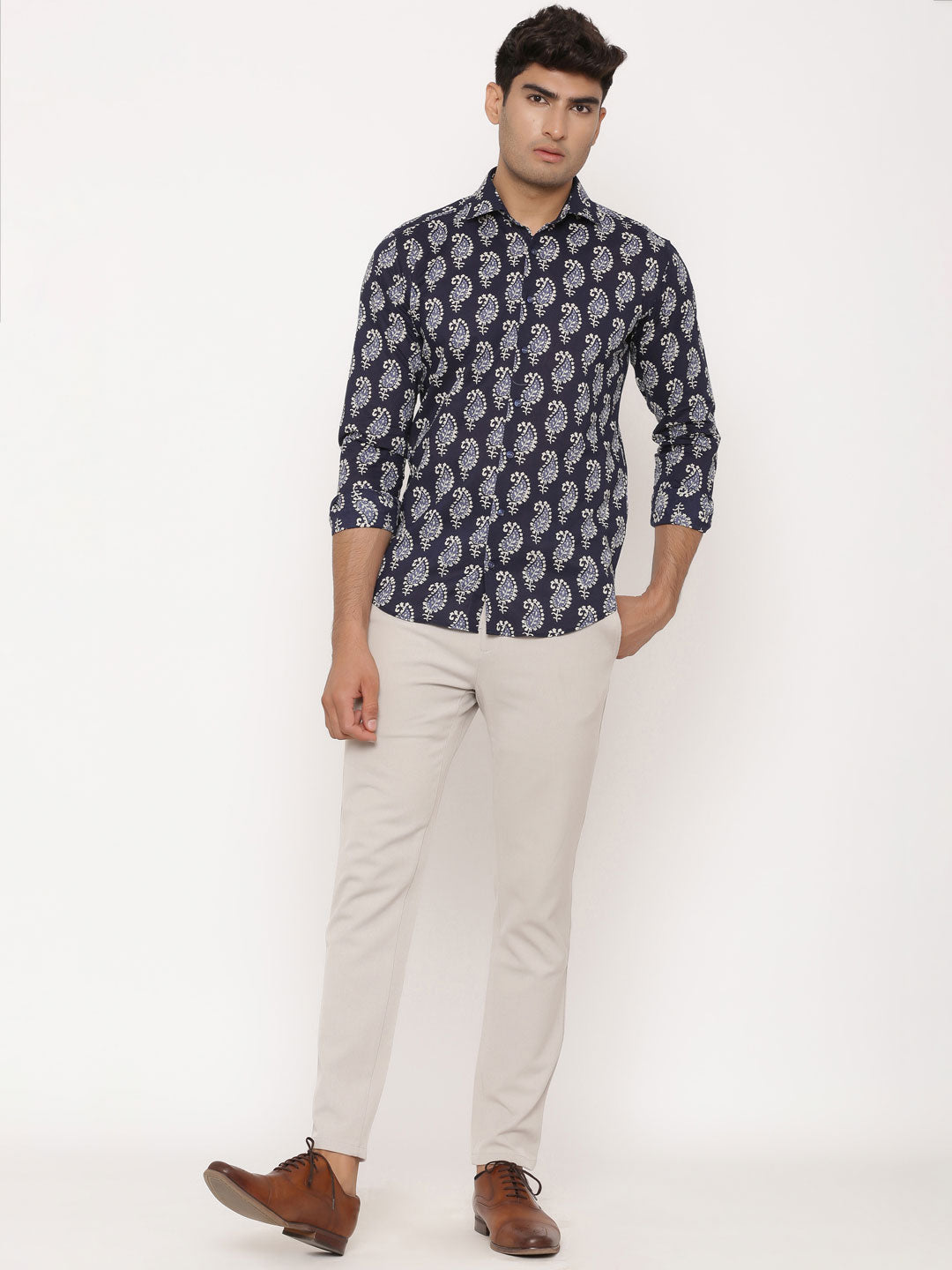 printed casual shirts