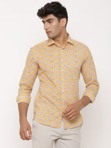 sanganeri printed shirt