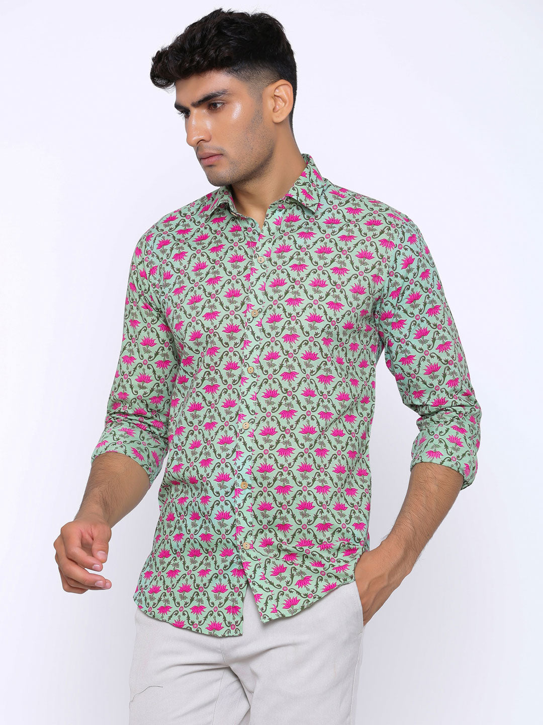 floral shirt men