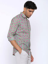 sanganeri printed shirt