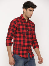 Red Flannel Check Shirt