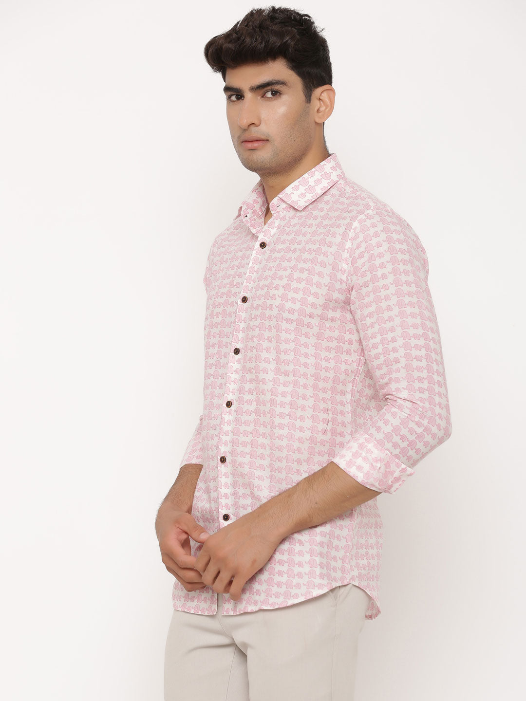 printed white shirts