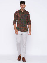 printed casual shirts