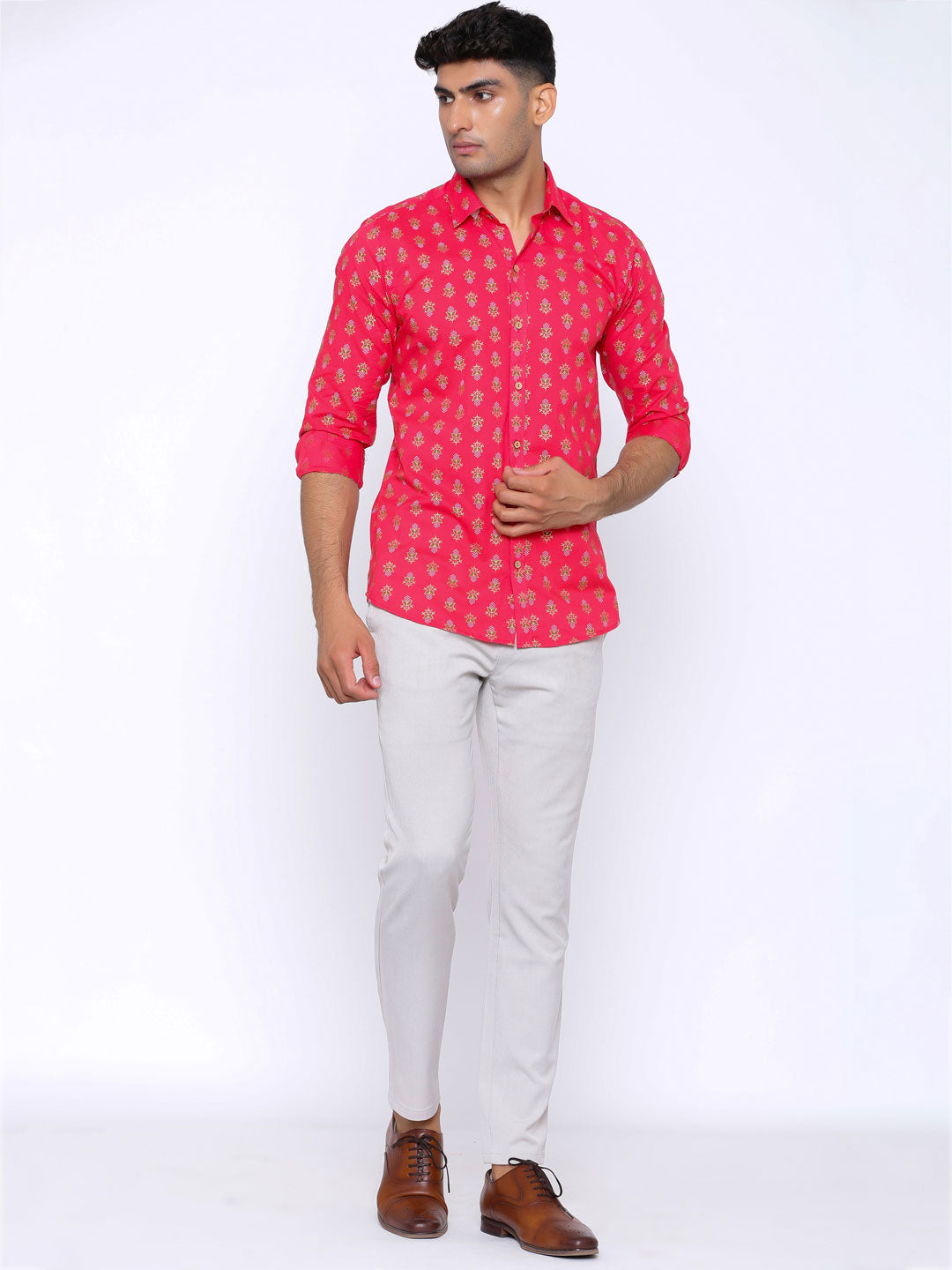 full printed shirt