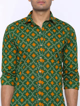 block printed shirts