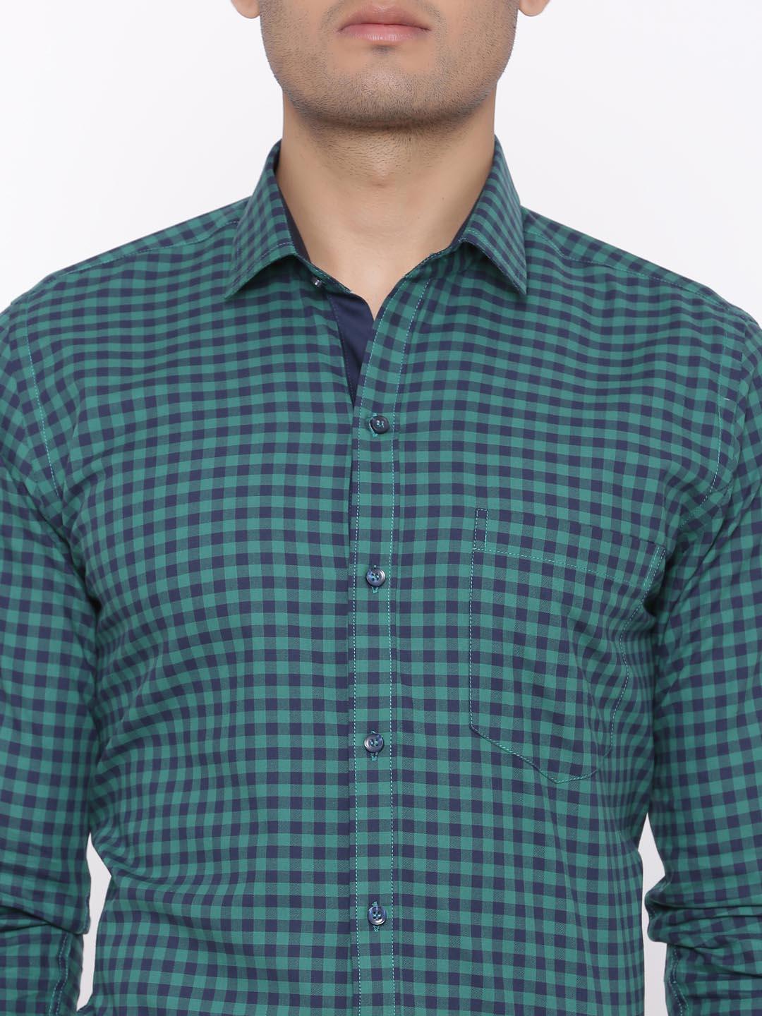 Green Check Shirt
