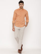 sanganeri printed shirt