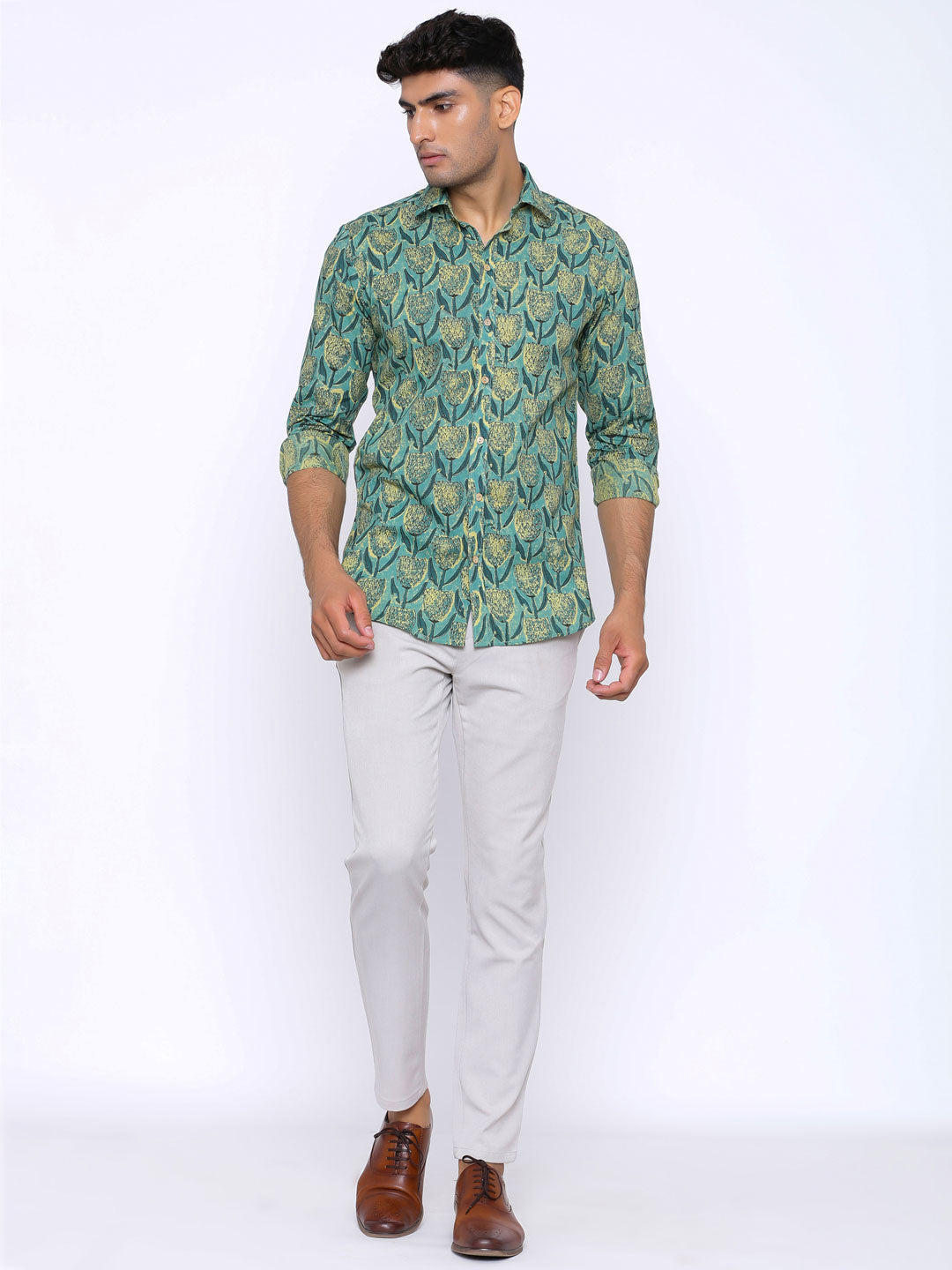 printed shirts for men full sleeve