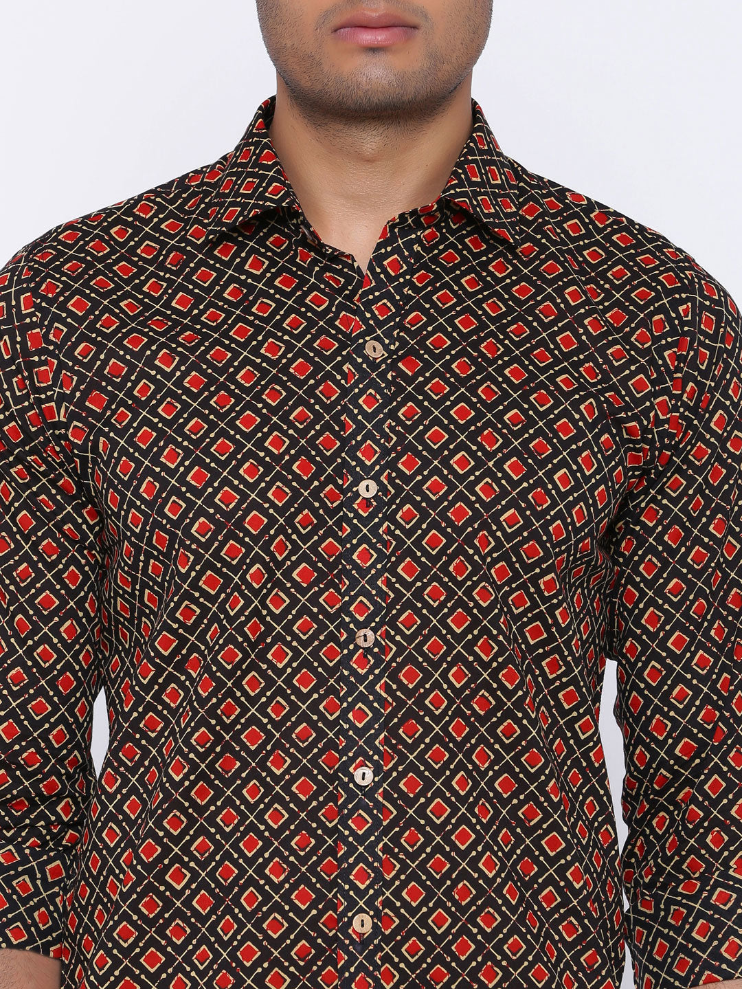 cotton printed shirt