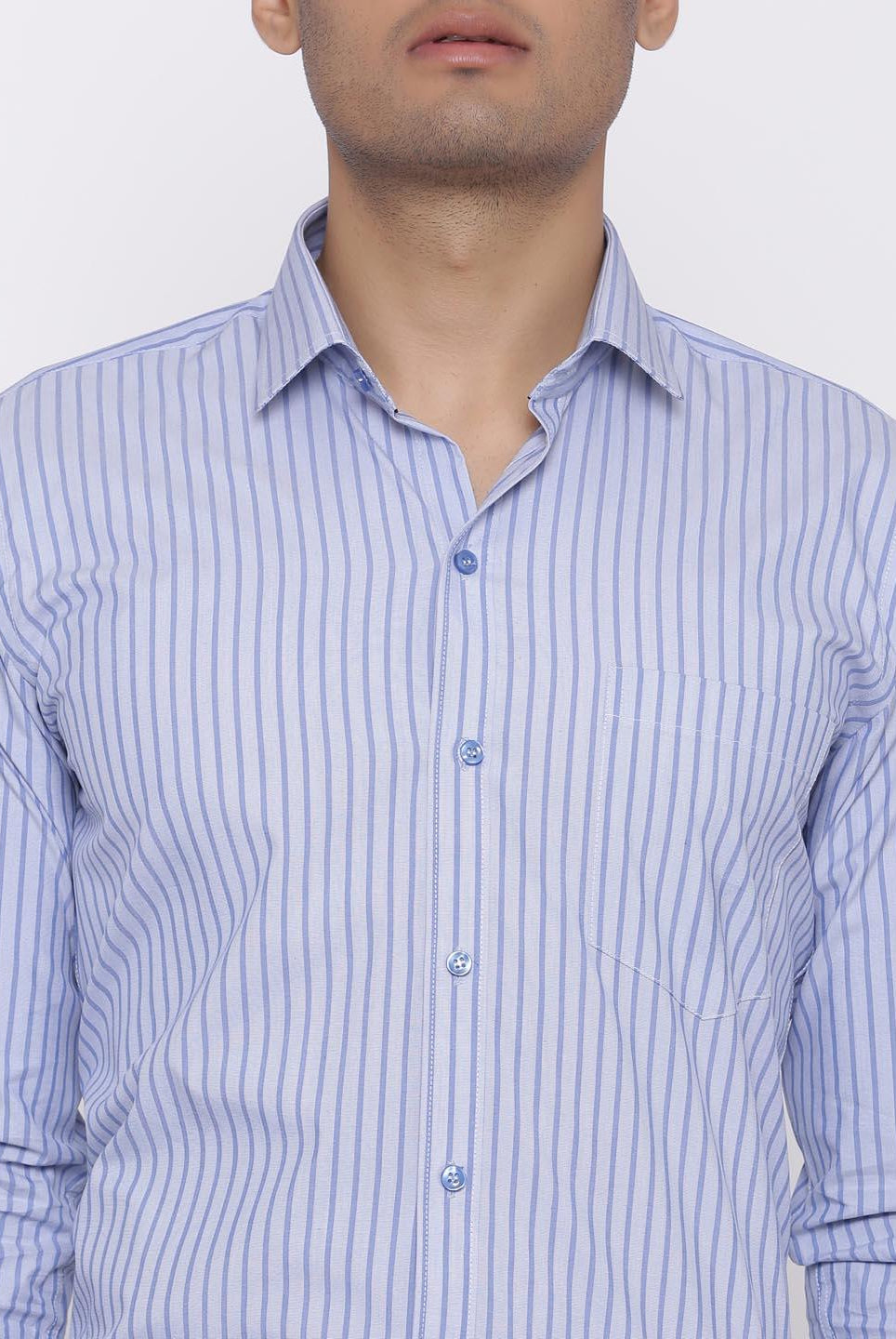 Blue Striped Shirt - Tistabene