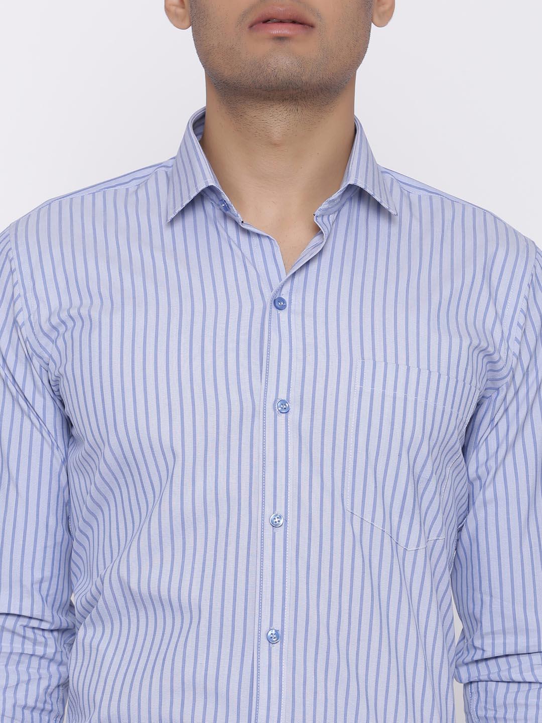 Blue Striped Shirt - Tistabene