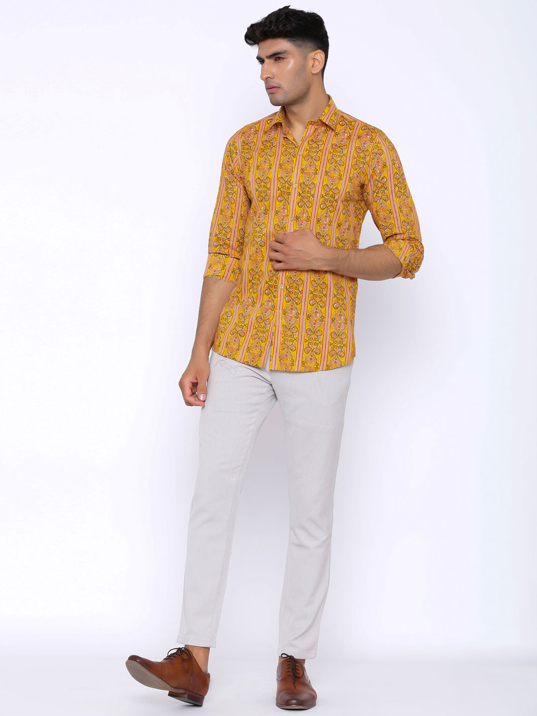 cotton printed shirt