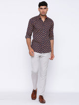 abstract printed shirts