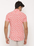 pink printed shirts for men