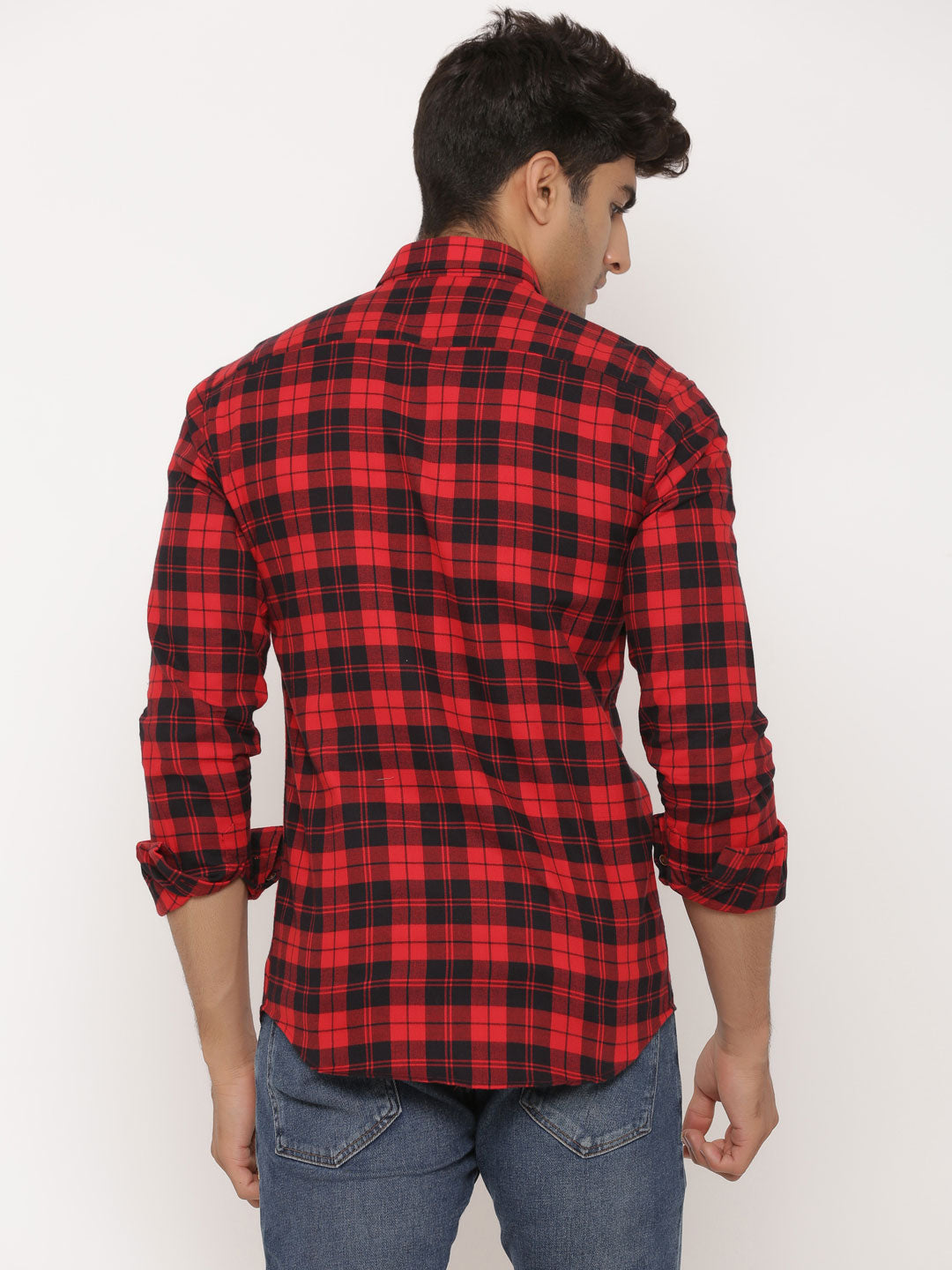 Red Flannel Check Shirt