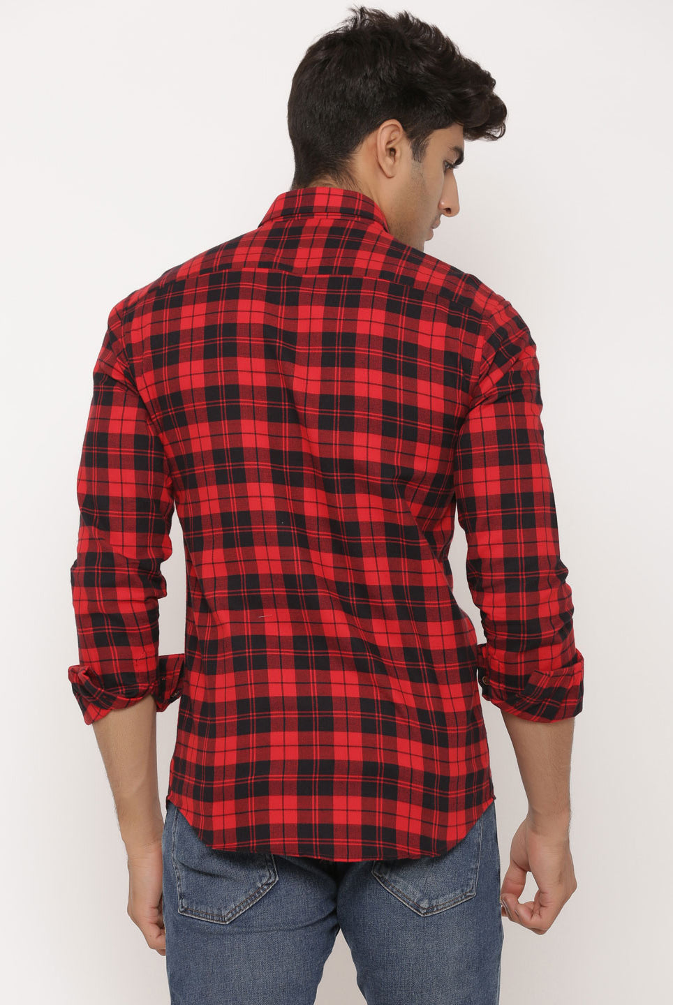 Red Flannel Check Shirt