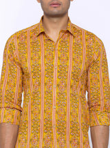 sanganeri printed shirt
