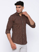 sanganeri printed shirt