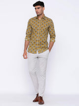 cotton printed shirt