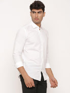 4 Aces Embroided White Shirt - Tistabene
