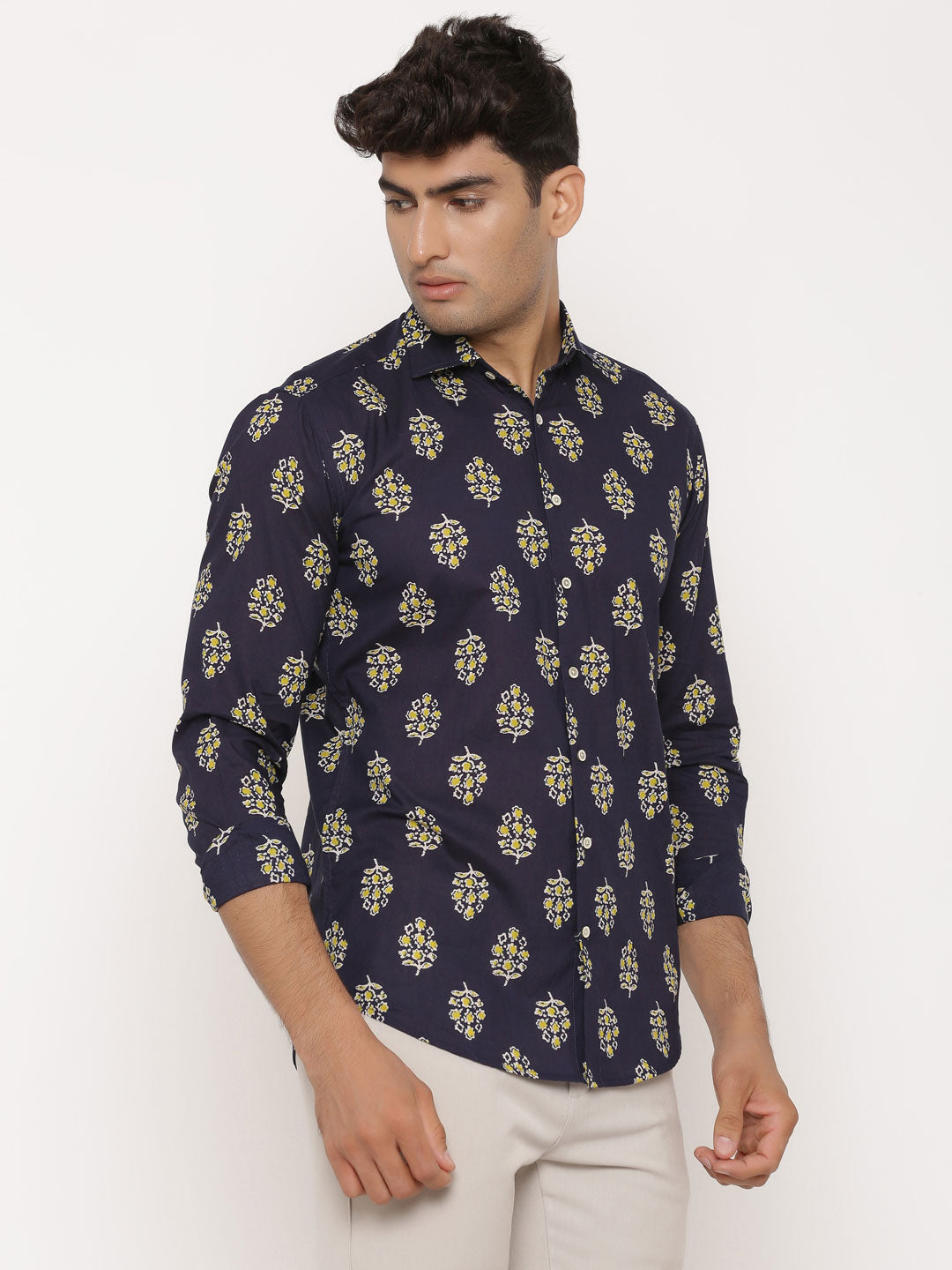 abstract printed shirts