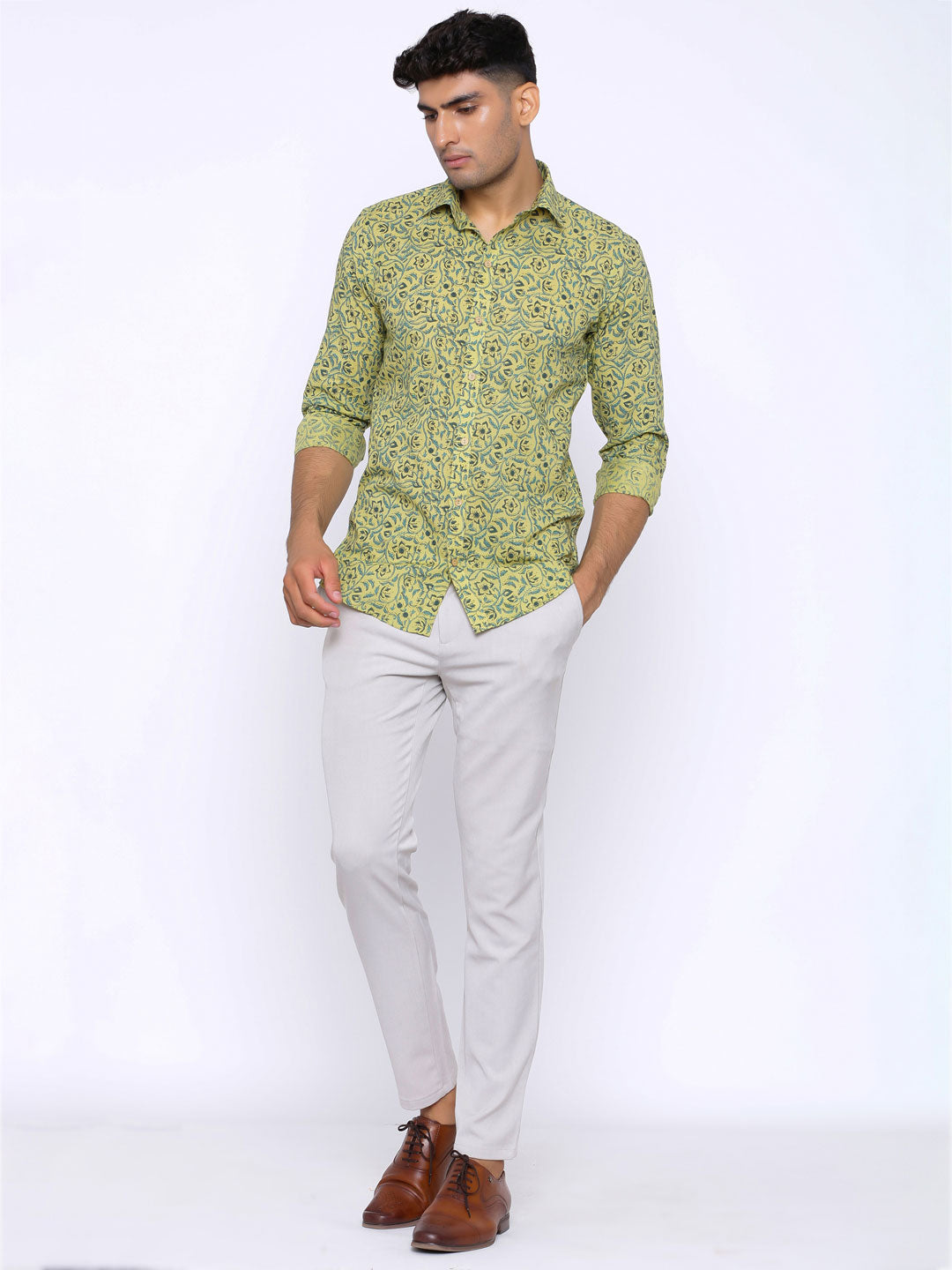 printed casual shirts