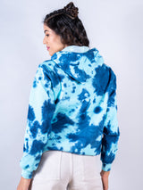 Tie-Dye Printed Hoodie
