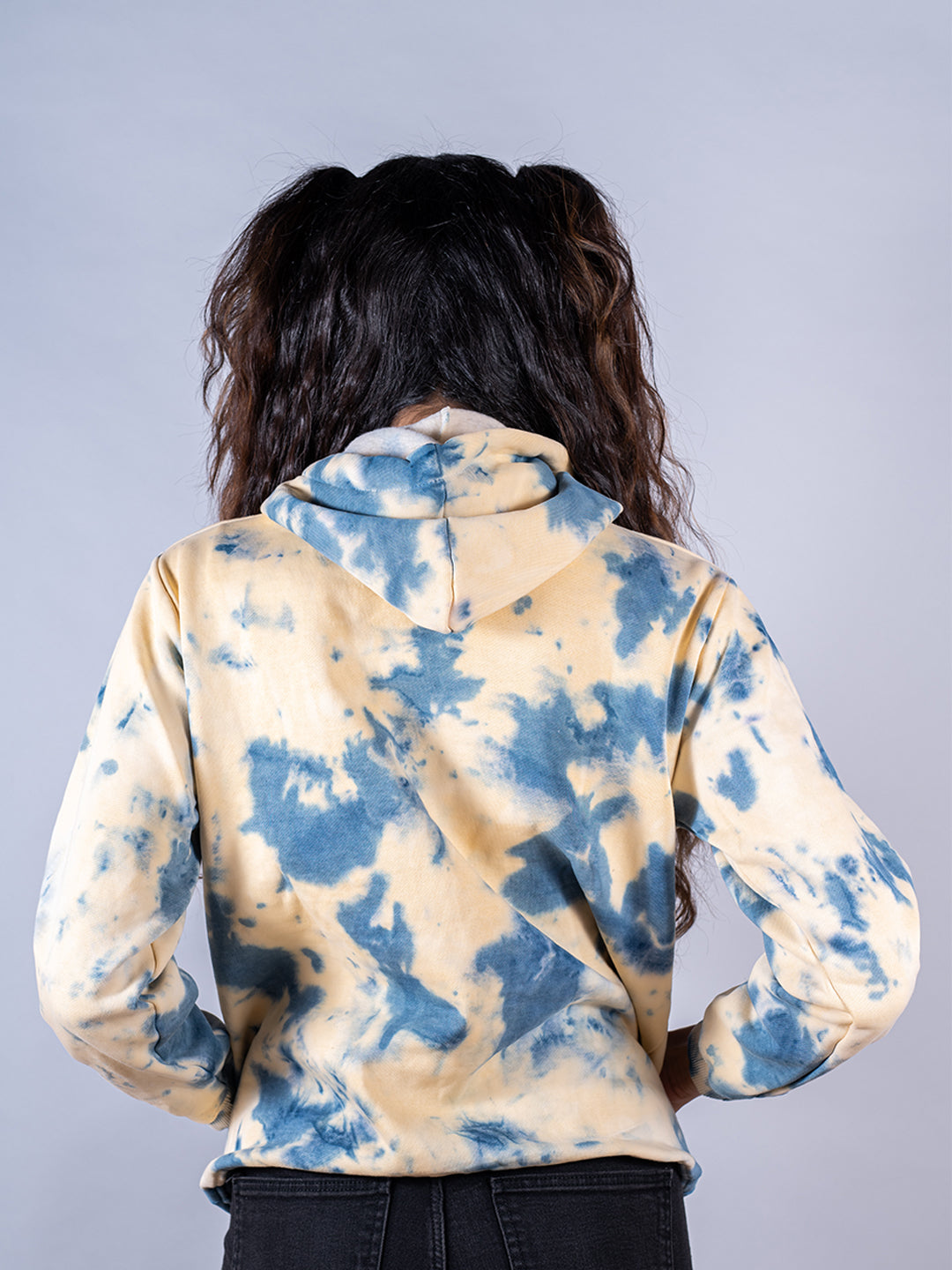 Tie-Dye Printed Hoodie