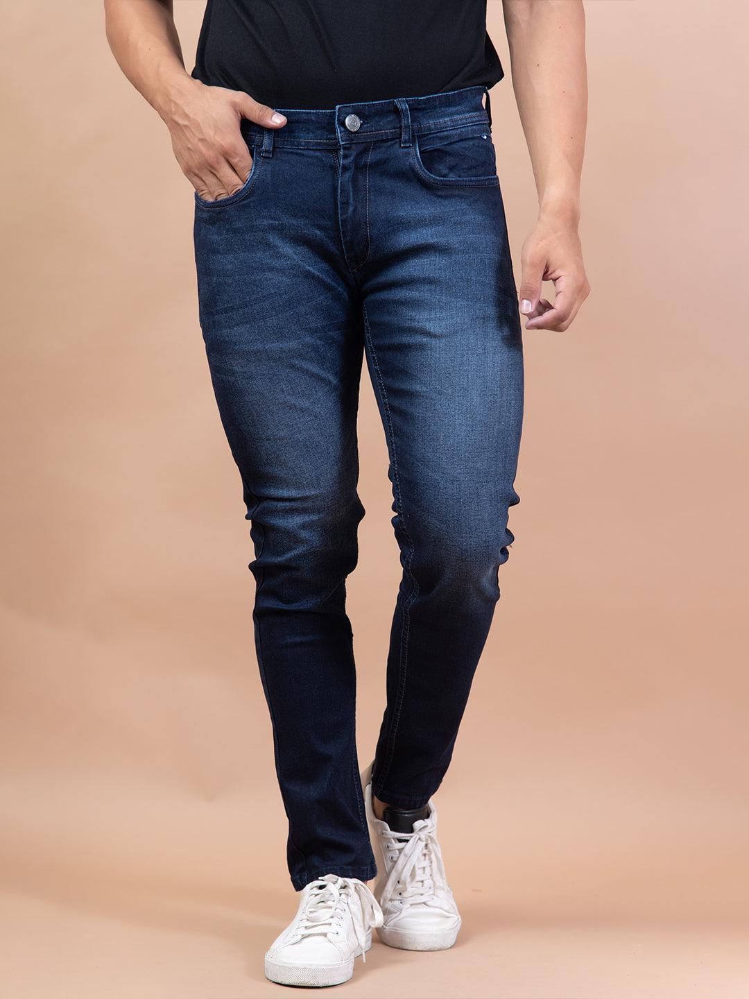 Buy Denim Blue Denim Men's Jeans Online