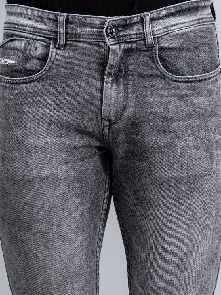 Washed Denim Men's Jeans 
