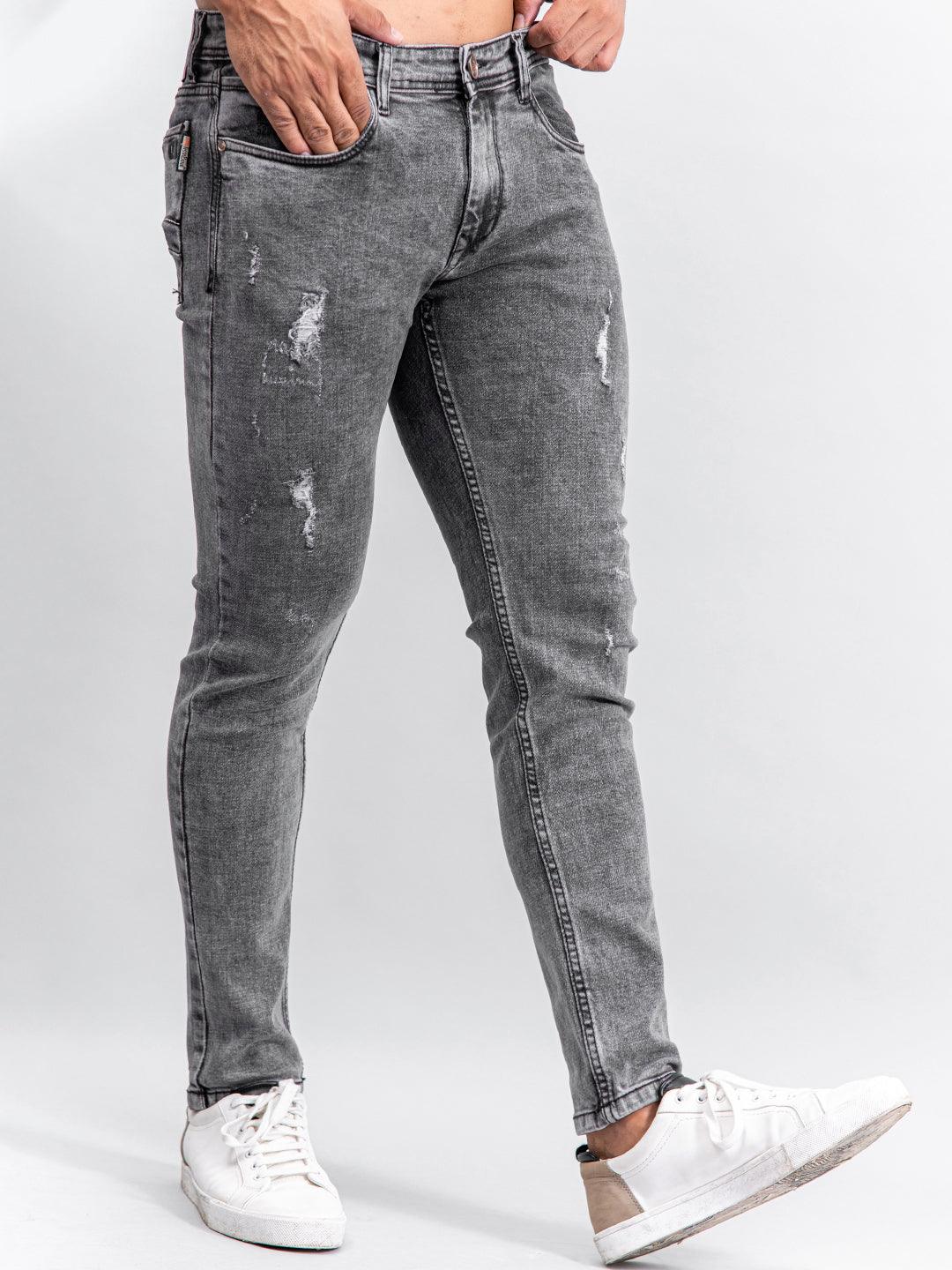 grey denim jeans 