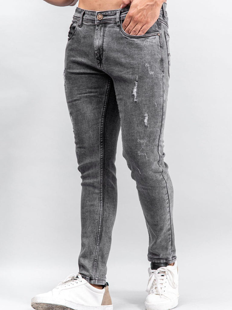 Grey Denim Men's Jeans 