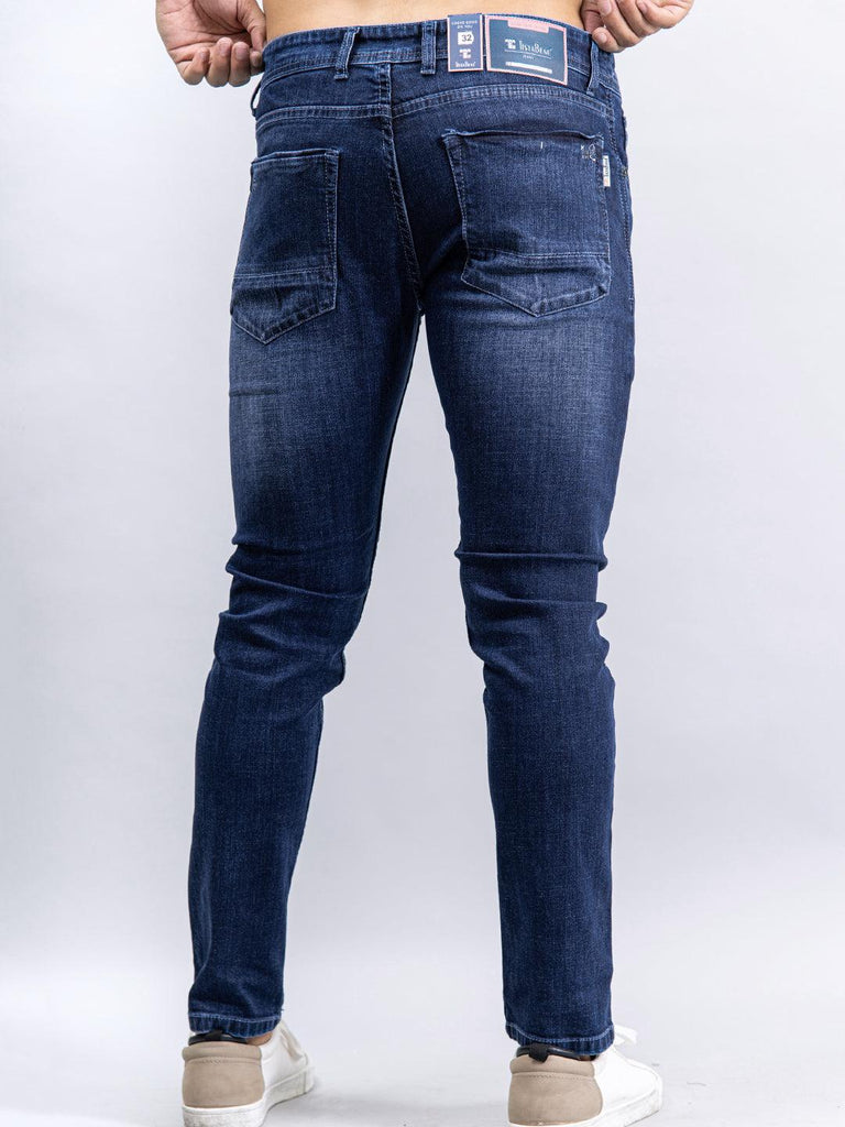 Dark Blue Denim Men's Jeans 