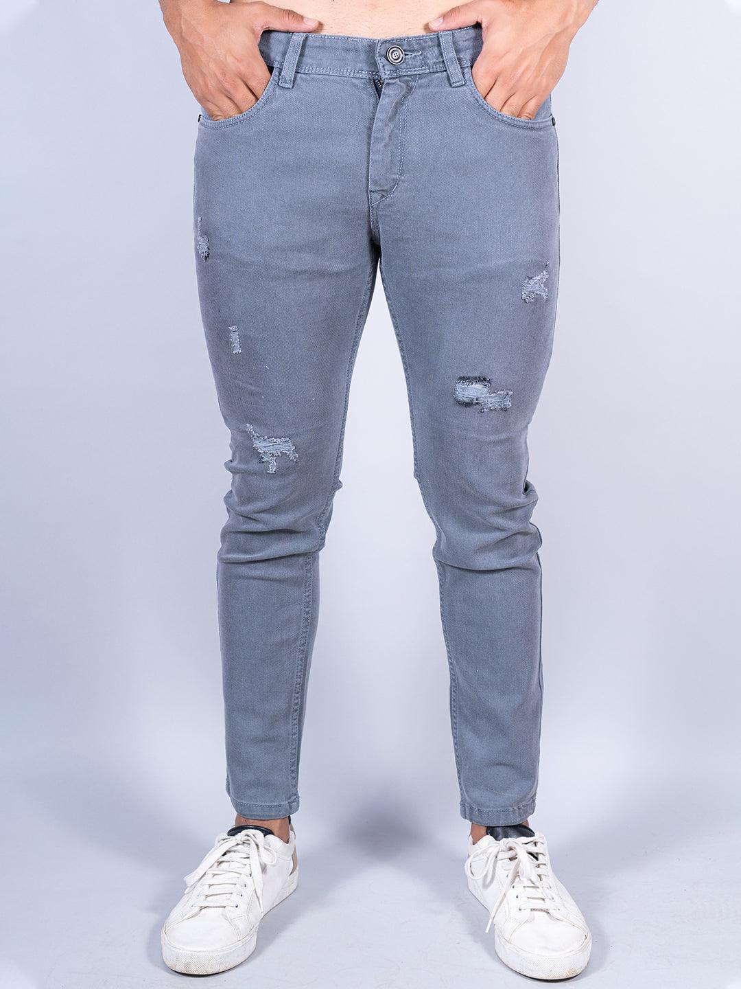 grey denim jeans