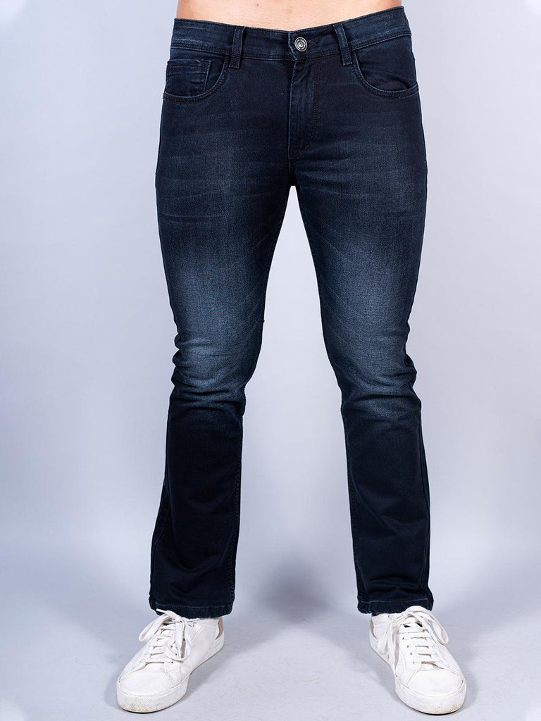 Black Boot-cut Men's Jeans 