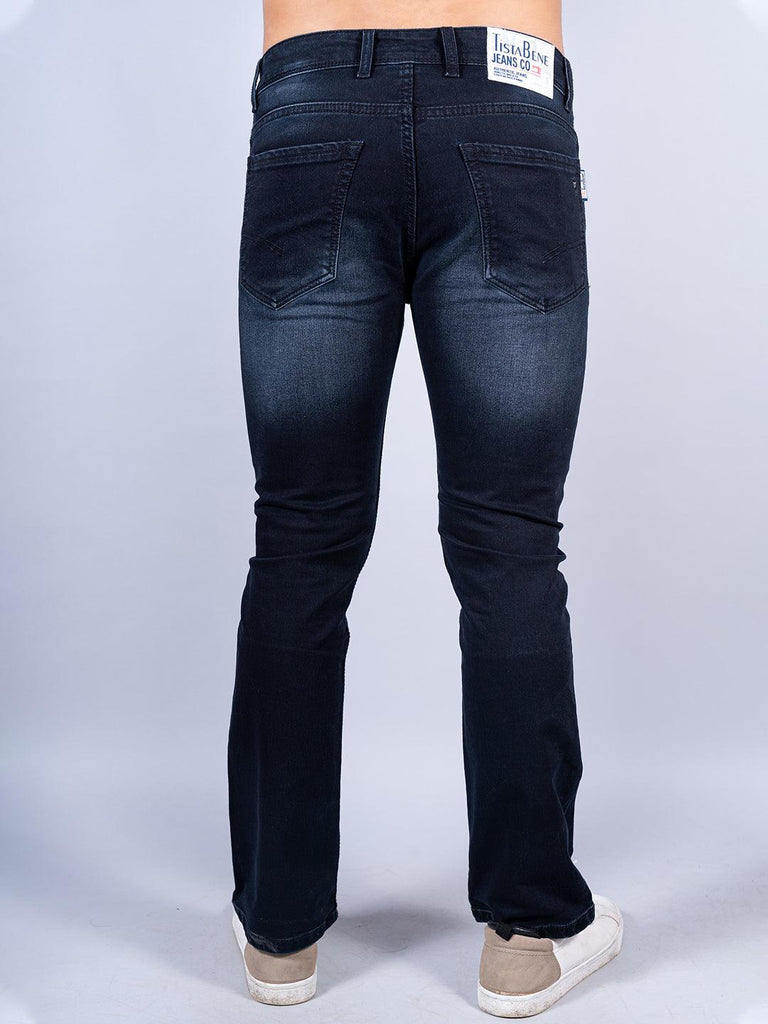 Black Boot-cut Men's Jeans 