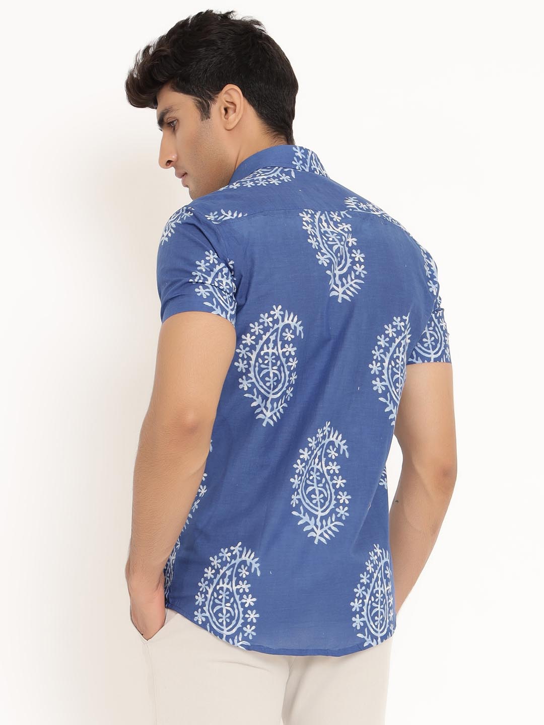 sanganeri printed shirt