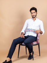 Boat Printed Cotton Shirt
