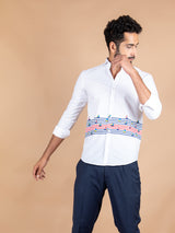 Boat Printed Cotton Shirt