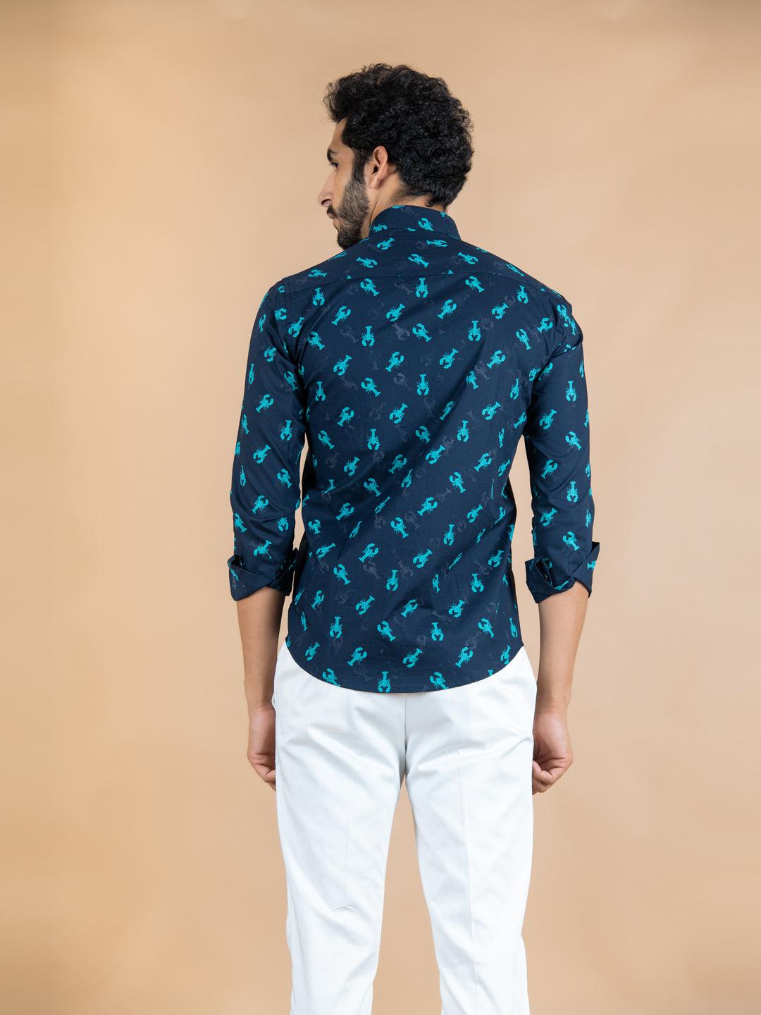 printed party wear shirts