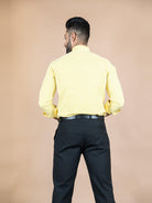 Yellow Mini Checks Shirt - Tistabene