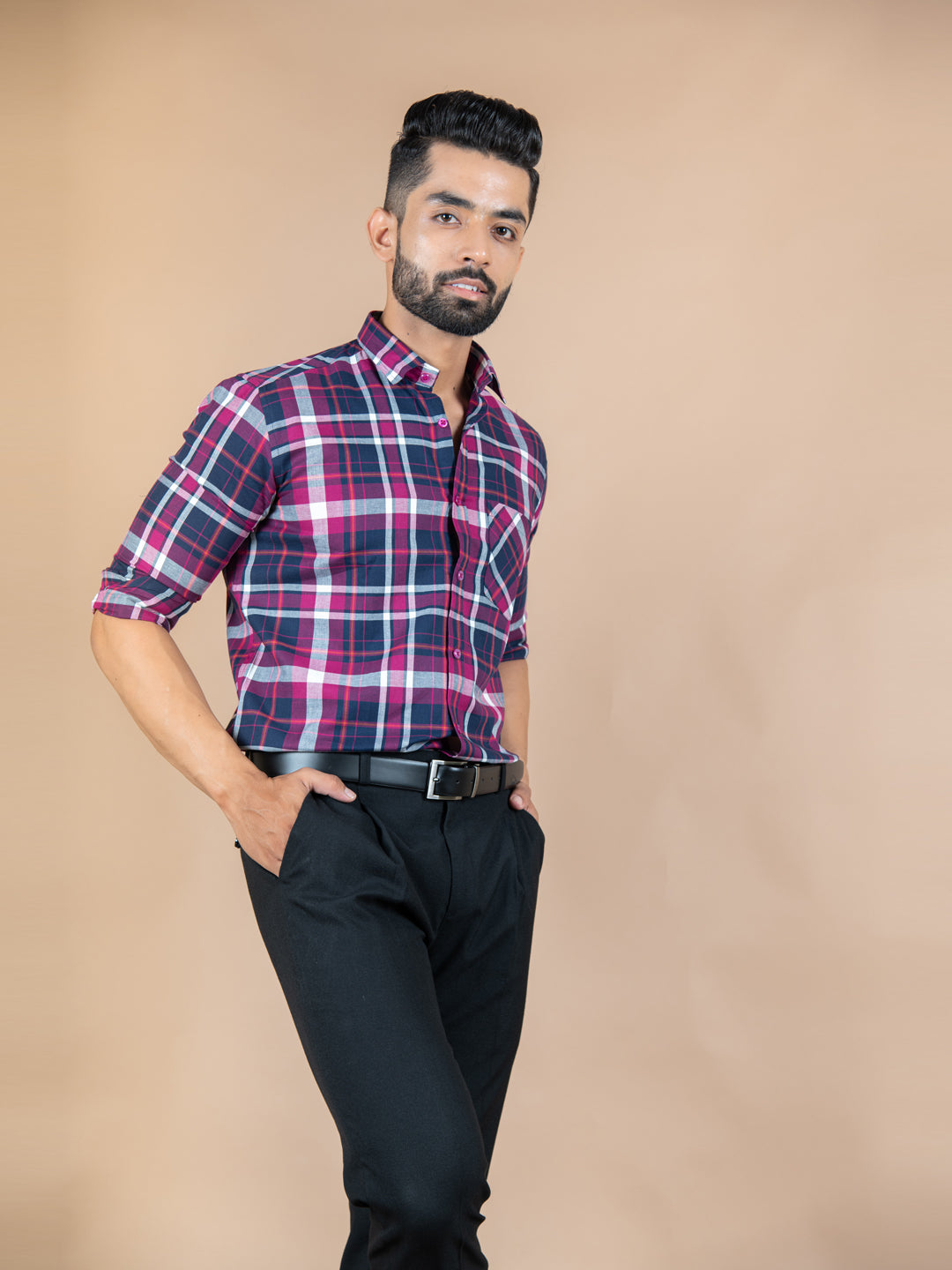 check shirt for men