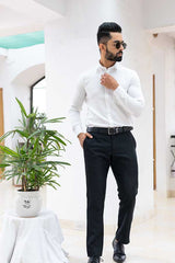 Off-White Formal Cotton Shirt