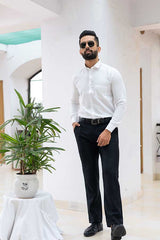 Off-White Formal Cotton Shirt