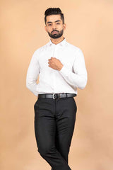 Off-White Formal Cotton Shirt