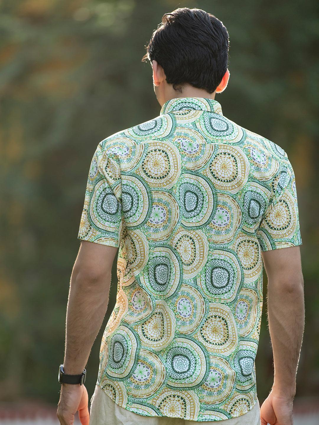 jaipuri printed shirt for men
