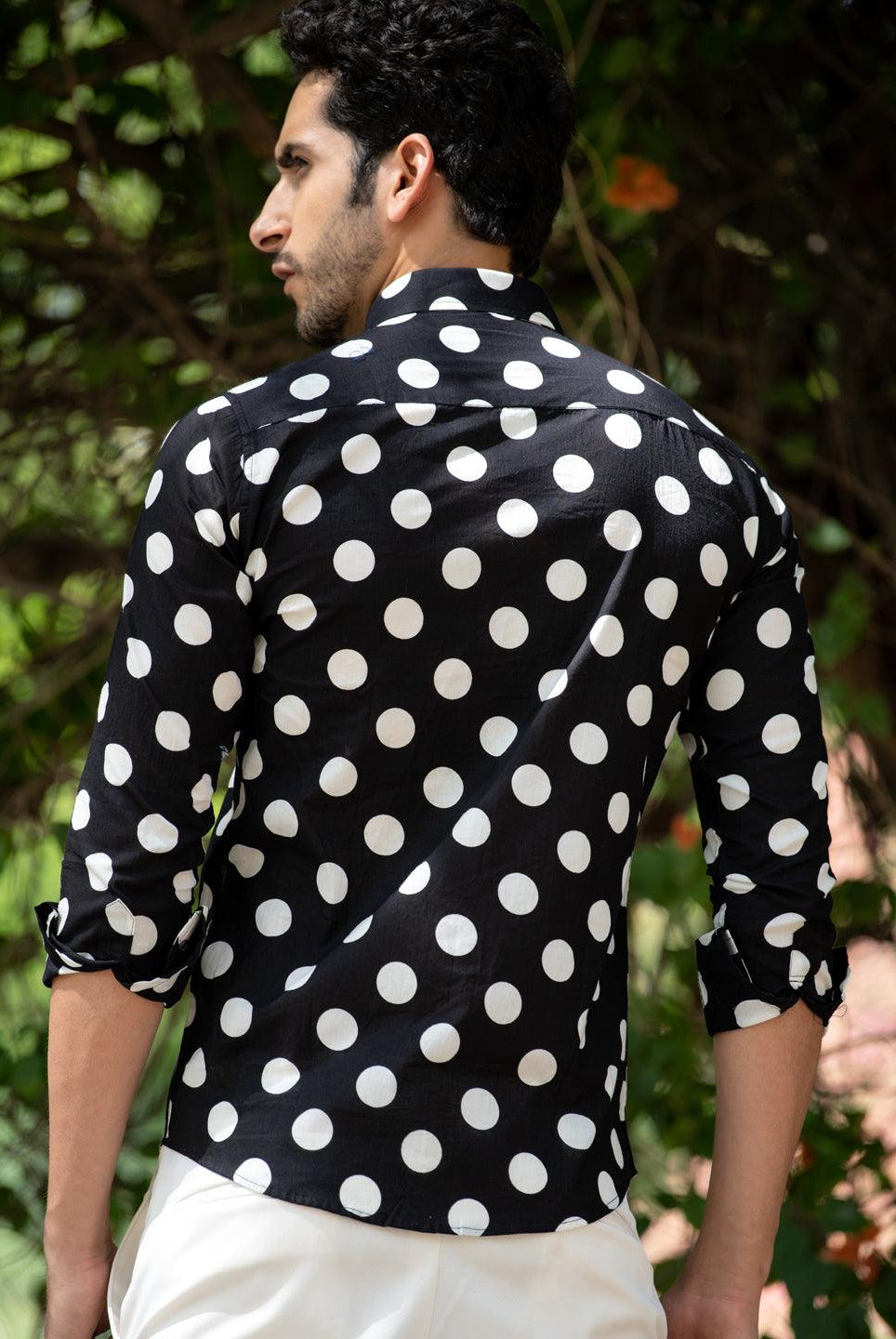 polka dotted shirt online