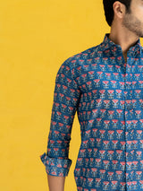 cotton printed shirt