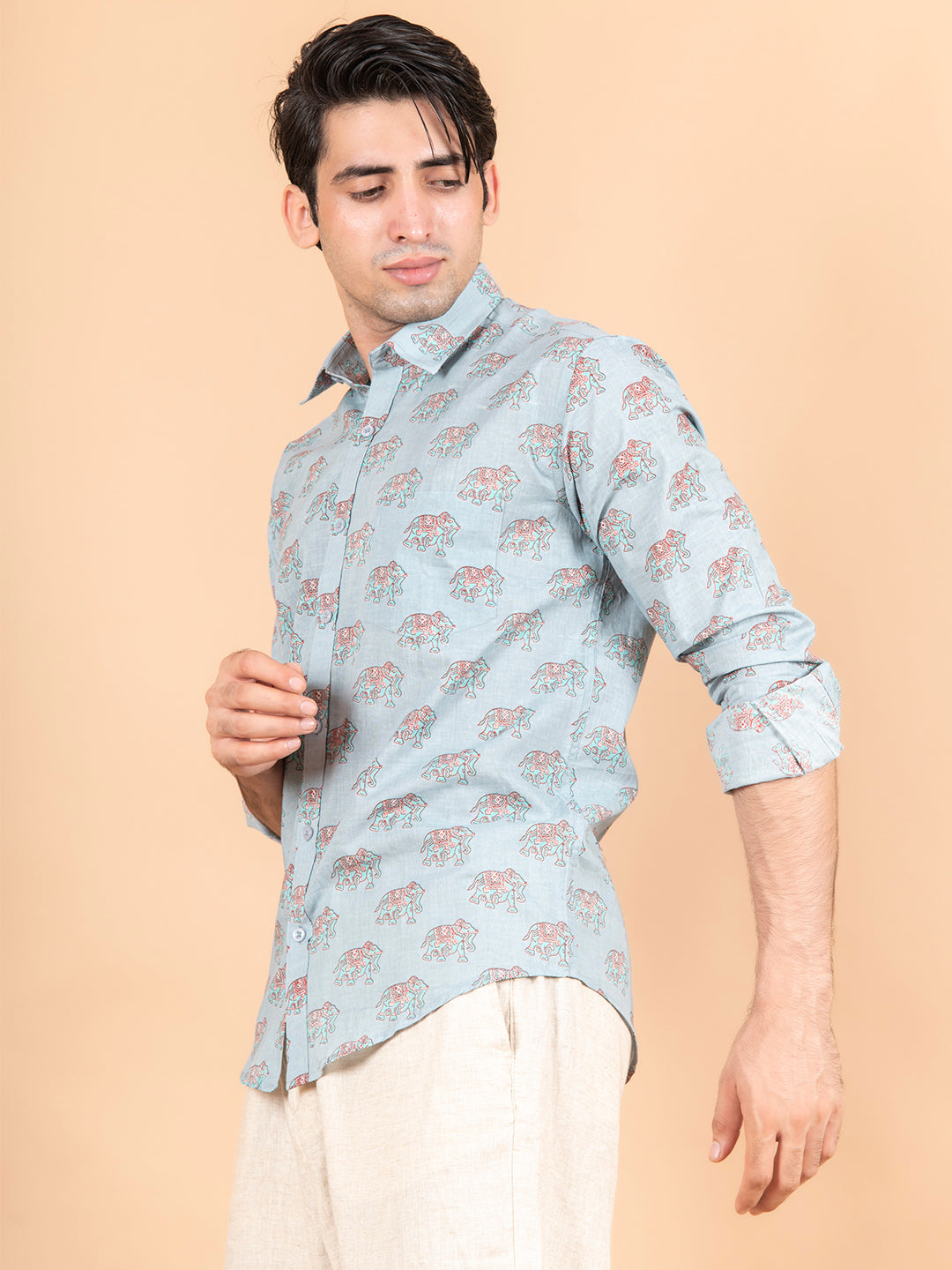 jaipuri printed shirt