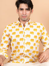 printed shirts for men full sleeve